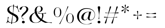 ZT Sigata   Regular Font OTHER CHARS