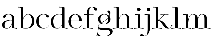 ZT Sigata   Regular Font LOWERCASE