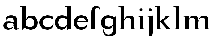 ZT Yaglo   Medium Font LOWERCASE