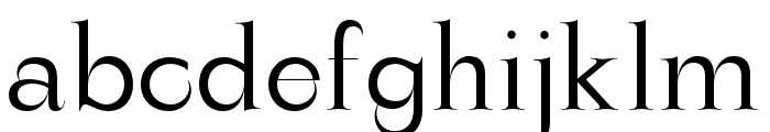 ZT Yaglo   Regular Font LOWERCASE