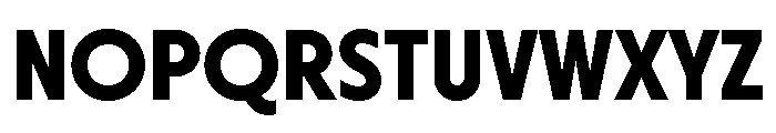 Otterco Bold Font UPPERCASE