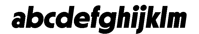 Otterco Display Extra Bold Italic FONT