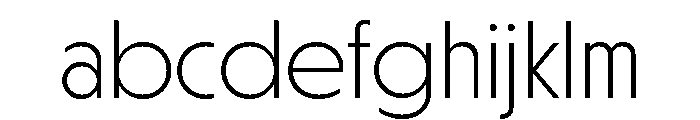 Otterco Display Extra Light FONT
