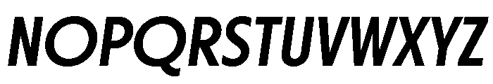 Otterco Display Medium Italic Font UPPERCASE