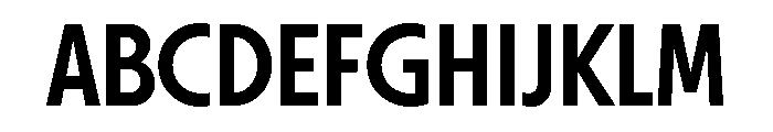 Otterco Display Medium Font UPPERCASE