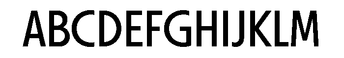 Otterco Display Regular Font UPPERCASE