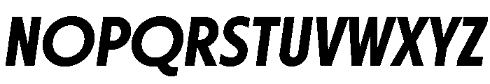 Otterco Display Semi Bold Italic Font UPPERCASE