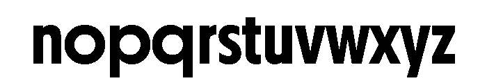 Otterco Display Semi Bold Font LOWERCASE