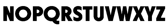 Otterco Extra Bold Font UPPERCASE