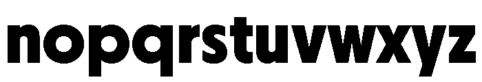 Otterco Extra Bold Font LOWERCASE