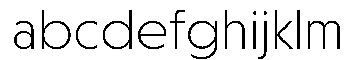 Otterco Extra Light FONT