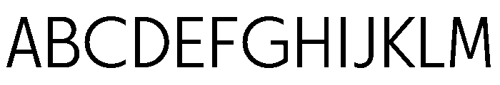 Otterco Light Font UPPERCASE