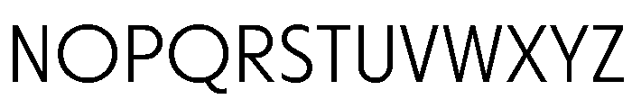 Otterco Light Font UPPERCASE