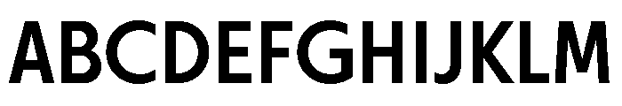 Otterco Medium Font UPPERCASE