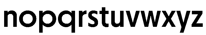 Otterco Medium Font LOWERCASE