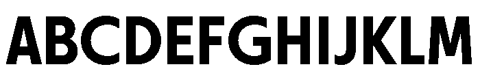 Otterco Semi Bold Font UPPERCASE