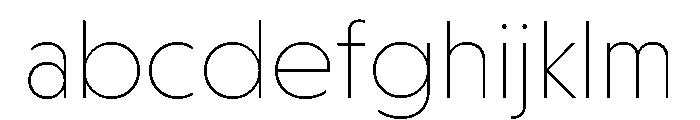 Otterco Thin FONT