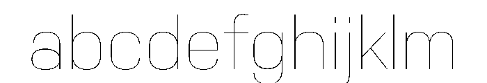 Ouma Latin Variable Thin FONT