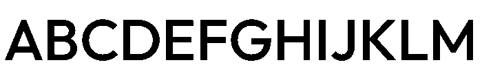 Outfit Medium Font UPPERCASE