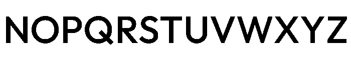 Outfit Medium Font UPPERCASE