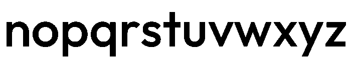 Outfit Medium Font LOWERCASE