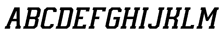 OUD RANGE Italic Font UPPERCASE