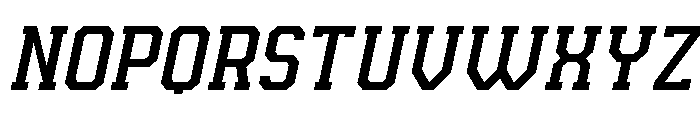OUD RANGE Italic Font UPPERCASE