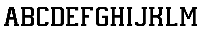 OUD RANGE Regular Font UPPERCASE