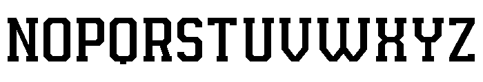 OUD RANGE Regular Font UPPERCASE