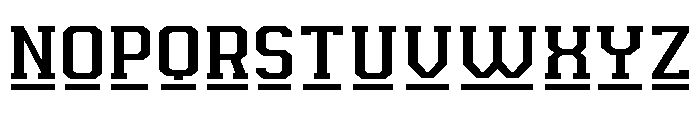 OUD RANGE Regular Font LOWERCASE