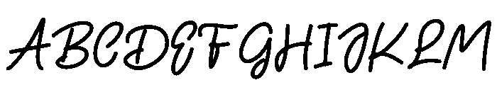 Oukly Font UPPERCASE