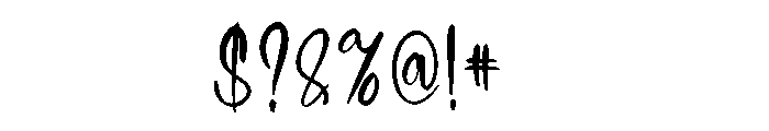 Ourlife Font OTHER CHARS