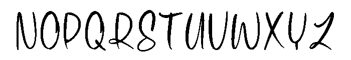 Ourlife Font UPPERCASE