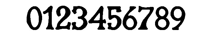 OutWest Font OTHER CHARS