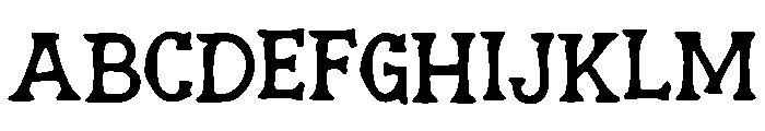 OutWest Font UPPERCASE