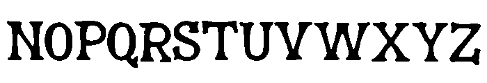 OutWest Font UPPERCASE