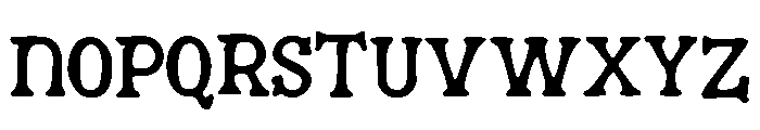 OutWest Font LOWERCASE