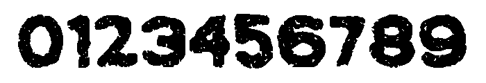 Outbrave Regular Font OTHER CHARS