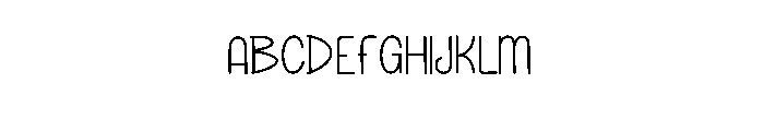Outfitday Font UPPERCASE