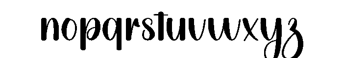 Outfits Font LOWERCASE