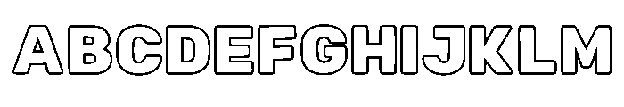Outgrid Contour Regular FONT