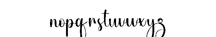 Outhentic Font LOWERCASE