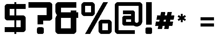 Outlaste Font OTHER CHARS