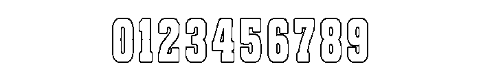 Outlaw Ridge Font OTHER CHARS