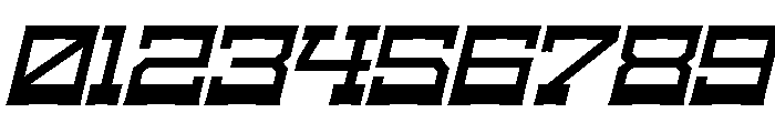 Outlaw Saga Italic Font OTHER CHARS