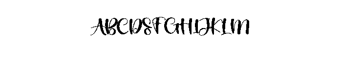 Outleters Font UPPERCASE