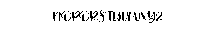 Outleters Font UPPERCASE