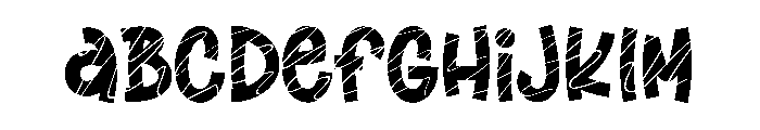 Outline Abstract FONT