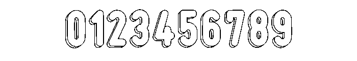 Outline Artwork Regular Font OTHER CHARS