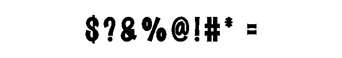 Outline Ballpoint Font OTHER CHARS